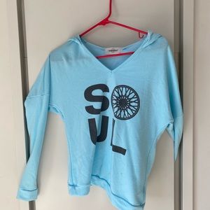 SOUL Cross Back Terry Hoodie